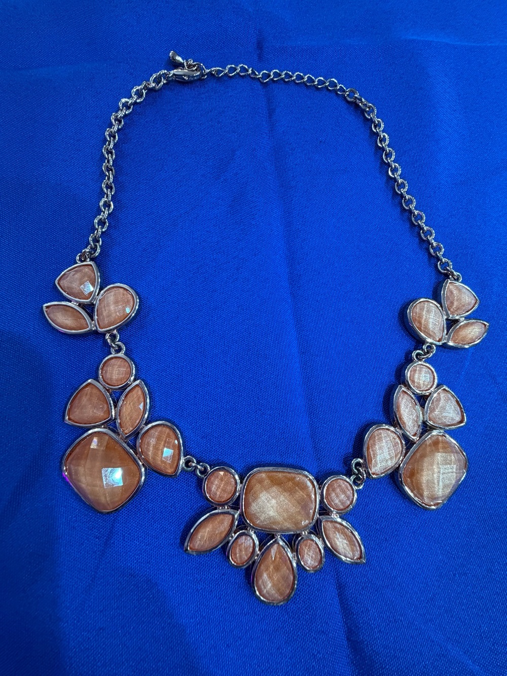 Park Lane Orange Peach Statement Necklace